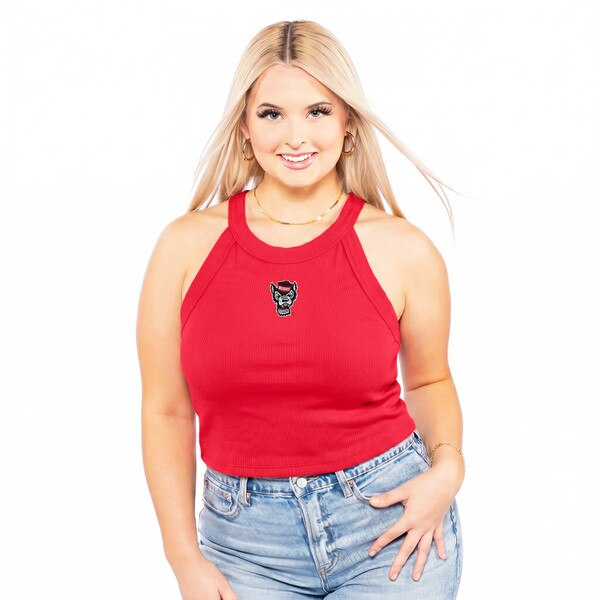Red Ladies Drift Rib Tank - Wolfhea